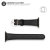 Olixar Genuine Leather Strap - Black For Apple Watch Series 7 45mm 3