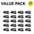 Olixar Self Adhesive Cable Management Clips - 20 Pack - Black 3
