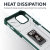 Olixar Magnetic Ring Stand Green Case - For iPhone 13 7