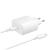 Official Samsung S22 Ultra PD 45W White Fast Wall Charger - EU Plug - For Samsung Galaxy S22 Ultra 2