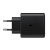 Official Samsung Black PD 45W Fast Wall Charger EU Plug - For Samsung Galaxy S21 4