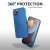 Olixar Front & Back Full Cover Blue Case - For iPhone 13 Pro Max 2