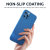 Olixar Front & Back Full Cover Protective Blue Case- For iPhone 13 Pro 5