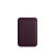 Official Apple iPhone 12 Pro Max Leather MagSafe Wallet - Dark Cherry 2