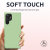 Olixar Soft Silicone Mint Green Case - For Samsung Galaxy S22 Ultra 2