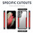 Olixar Novashield Bumper Red Case - For Samsung Galaxy S22 Plus 3