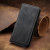 Olixar Genuine Leather Wallet Stand Black Case - For Samsung Galaxy S22 4
