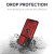 Olixar Ring Stand Tough Privacy Red Case - For Samsung Galaxy S22 2