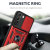 Olixar Ring Stand Tough Privacy Red Case - For Samsung Galaxy S22 4