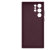 Official Samsung Leather Cover Burgundy Case - For Samsung Galaxy S22 Ultra 2
