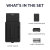 Olixar Black Sleeve & Coordinated Accessory Pack - For Samsung Galaxy Tab S8 2