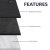 Olixar Black Neoprene Sleeve - For Samsung Galaxy Tab S8 Plus 5