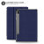 Olixar Navy Blue Leather-Style Case With S Pen Holder - For Samsung Galaxy Tab S8 Plus 4