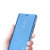 Clear View Smart Metallic Blue Case - For Samsung Galaxy S21 FE 4