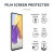Olixar Film Screen Protector 2-in-1 Pack - For Samsung Galaxy A73 3
