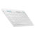 Official Samsung White Trio 500 Smart Bluetooth Keyboard - For Samsung Galaxy Tab S8 Plus 3