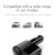 Baseus Bluetooth  Android and iPhone FM Transmitter Car Charger - Black 5