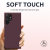 Olixar Soft Silicone Burgundy Case - For Samsung Galaxy S22 Ultra 2