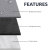 Olixar Grey Neoprene Laptop Sleeve - For Samsung Galaxy book 2 Pro 13" 4
