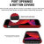 Incipio DualPro Iridescent Red And Black Case - For iPhone SE 2022 5