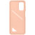 Official Samsung Card Slot Peach Cover Case - For Samsung Galaxy A13 4G 2