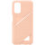 Official Samsung Card Slot Peach Cover Case - For Samsung Galaxy A13 4G 3