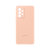 Official Samsung Peach Silicone Cover Case - For Samsung Galaxy A53 5G 5