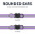 Olixar Airtag Cat Tracking Collar With Reflective Strip - Purple 3