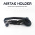 Olixar Airtag Tracking Cat Collar With Reflective Strip - Black 2