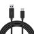 Olixar 3m Black USB-C Charging Cable - For OnePlus Nord CE 2 5G 2