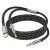 MatchCord 1m Active Audio Braided Cable USB-C And 3.5mm To 3.5mm Plug - Gray And Black 7