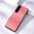 Olixar Flamingo Pink Fabric Slim Case - For Sony Xperia 1 IV 6