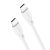 Ameego White USB-C Charging Cable 2M - For Google Pixel 6a 4