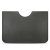 Noreve Grained Black Leather Pouch With Apple Pencil Slot - For Apple iPad Air 3