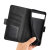 Olixar Black Leather-Style Wallet Stand Case - For Google Pixel 7 6