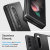 Spigen Airskin Black Tough Case - For Samsung Galaxy Z Fold 3 7