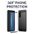 Olixar Sentinel Black Case And Glass Screen Protector - For Sony Xperia 1 IV 2