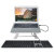 Macally Ultra-Slim USB-C Wired Grey USB-C Keyboard - For iMac And MacBook 11