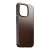 Nomad Horween Leather Rustic Brown Protective Case - For iPhone 14 Pro 5