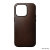 Nomad Horween Leather Rustic Brown Protective Case - For iPhone 14 Pro 6