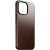 Nomad Horween Leather Rustic Brown Protective Case - For iPhone 14 Pro Max 5