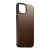 Nomad Leather Modern Rustic Brown Protective Case - For iPhone 14 5