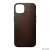 Nomad Leather Modern Rustic Brown Protective Case - For iPhone 14 6