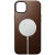 Nomad Leather Modern Rustic Brown Protective Case - For iPhone 14 Plus 2