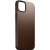 Nomad Leather Modern Rustic Brown Protective Case - For iPhone 14 Plus 5