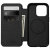 Nomad Horween Leather Modern Folio Black Case - For iPhone 14 Pro 5