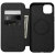 Nomad Leather Modern Folio Protective Black Case - For iPhone 14 Plus 5