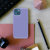 Olixar MagSafe Compatible Silicone Chalk Purple Case - For iPhone 14 Plus 3