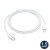 Olixar 1.5m White 27W USB-C To Lightning Cable - For iPhone 4