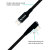 Olixar 1.5m USB-C Right Angled To USB-C Braided Cable - Black 2